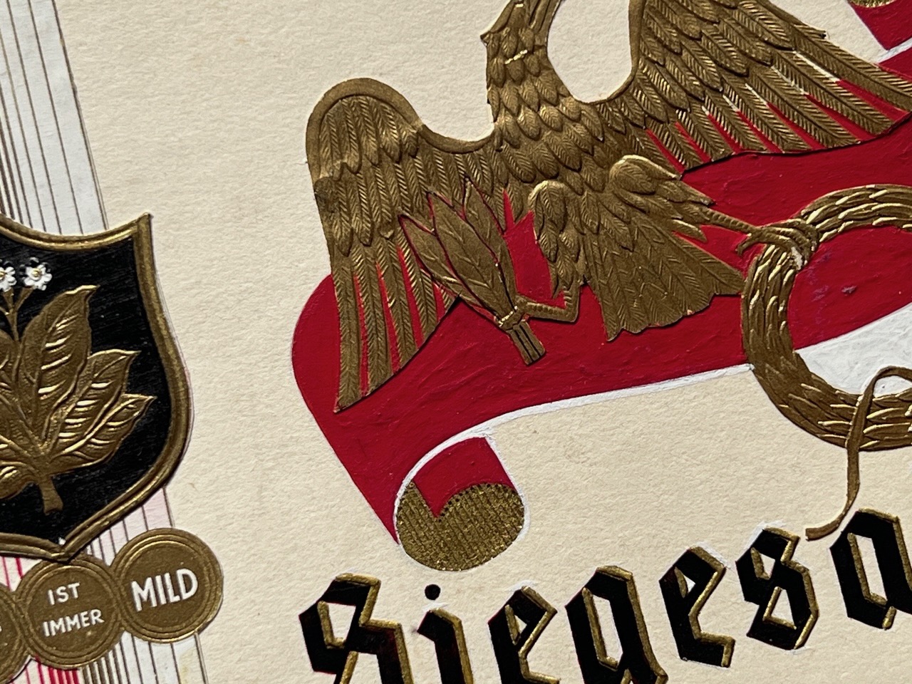 Etichetta litografica — Puccini La Tosca