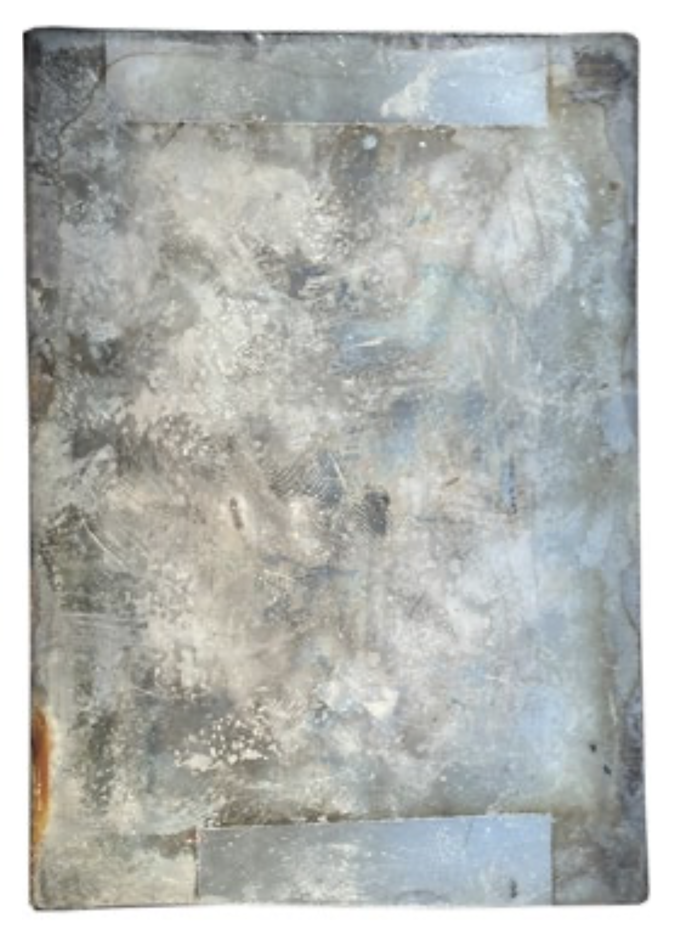 Dagherrotipo attribuito a Humbert de Molard, riprodotto prima del restauro e privo della sua protezione. Dichiarato 119 × 91 mm, ma le proporzioni effettive della lastra corrispondono a 119 × 81 mm.