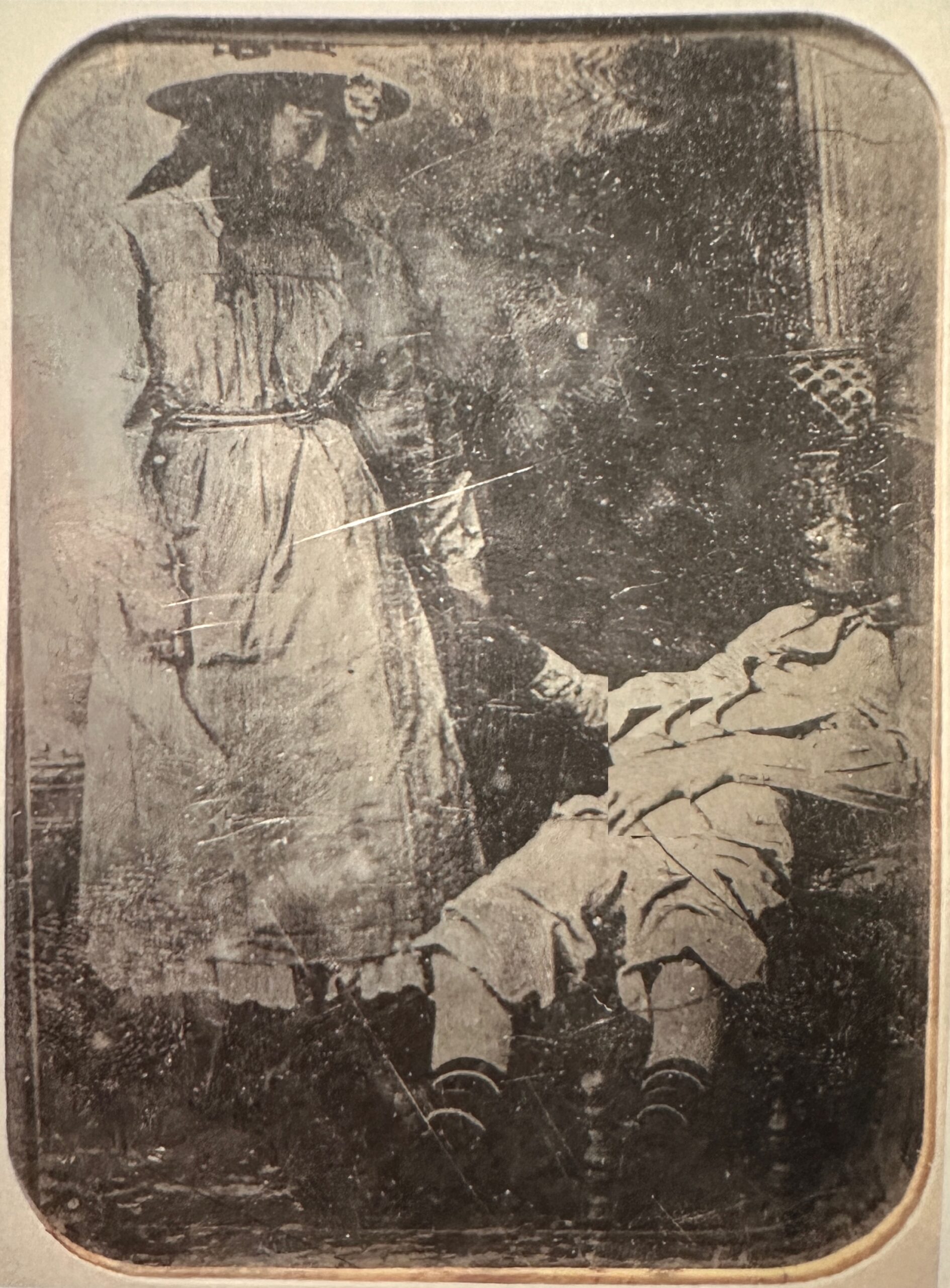 Dagherrotipo talvolta attribuito a Humbert de Molard, copy-dag, ca. 2010