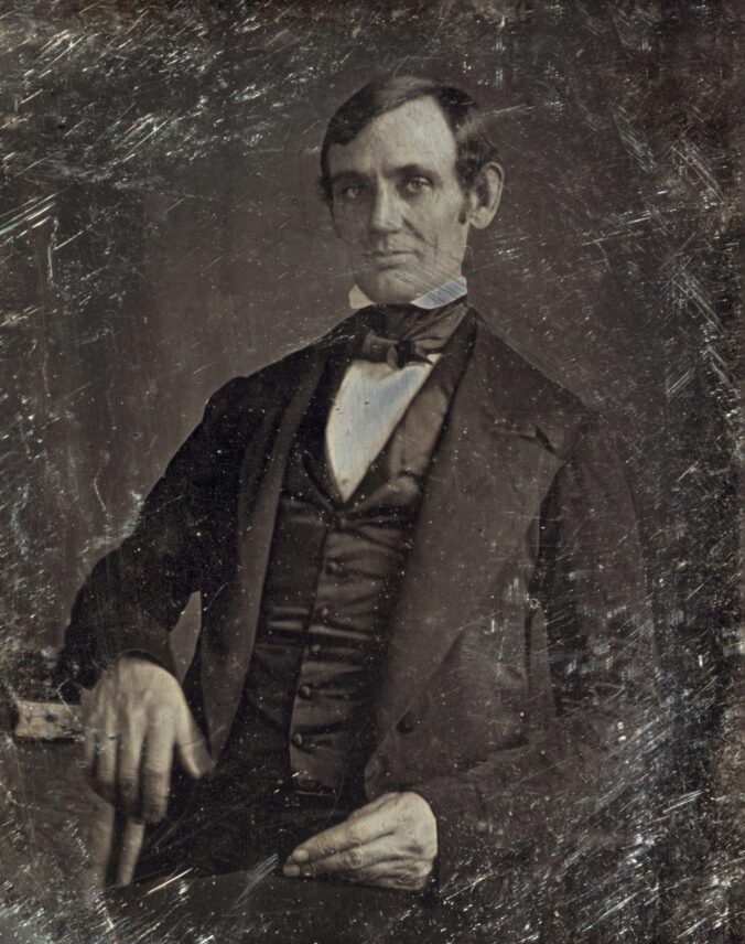 Abraham Lincoln elected Representative, daguerreotype, 1846 (O-1) — by Nicholas H. Shepherd