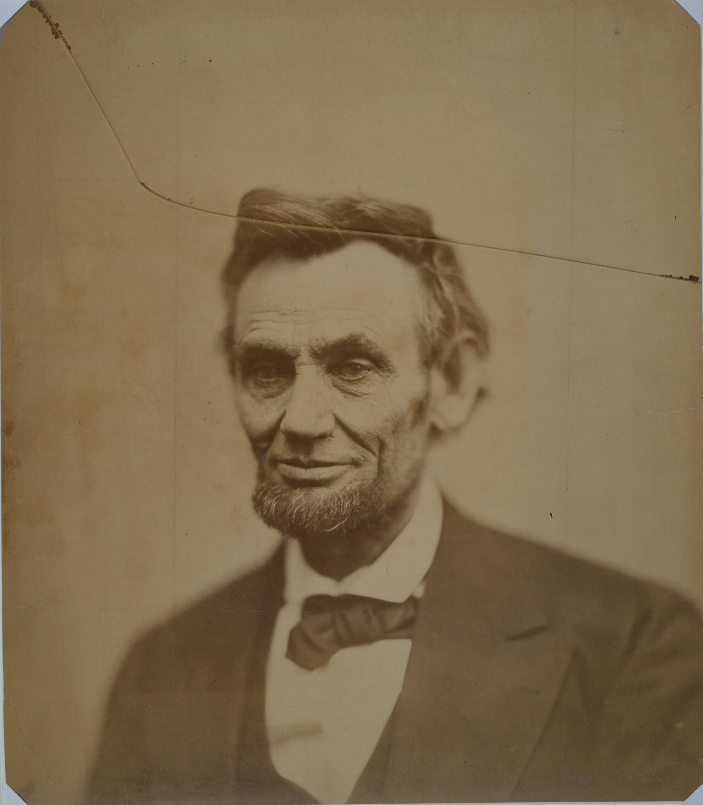 Alexander Gardner, Abraham Lincoln — final portrait session