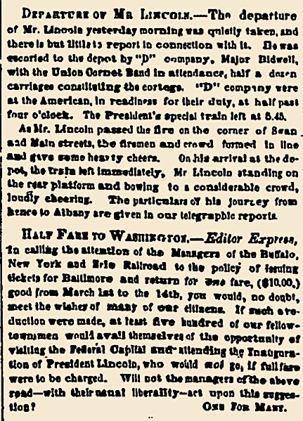 Detail from the Buffalo Express article