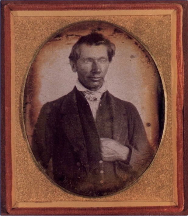 Hay Wadsworth quarter-plate daguerreotype, 1998. 'Portrait of a Gentleman, Believed to be Abraham Lincoln, 1843'