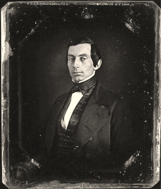Albert Kaplan quarter-plate daguerreotype, circa 1844, examined by Dr Claude N. Frechette in 1987. Courtesy Albert Kaplan collection