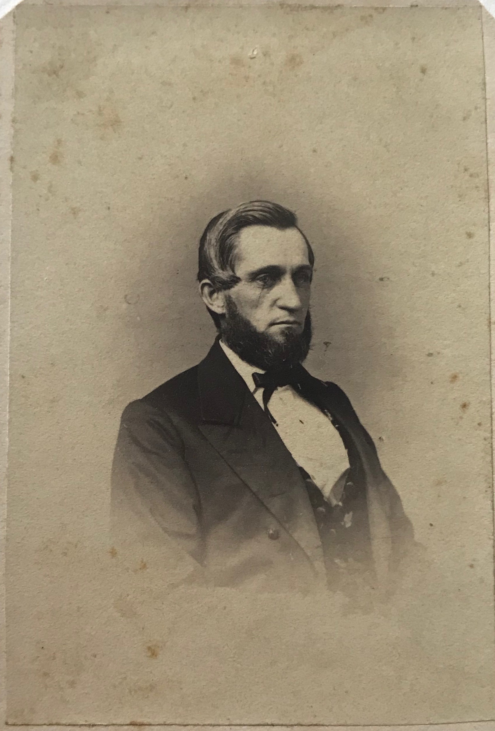 Lincoln look-alike, G. L. Hurd, Providence, Rhode Island, circa 1865 (detail)