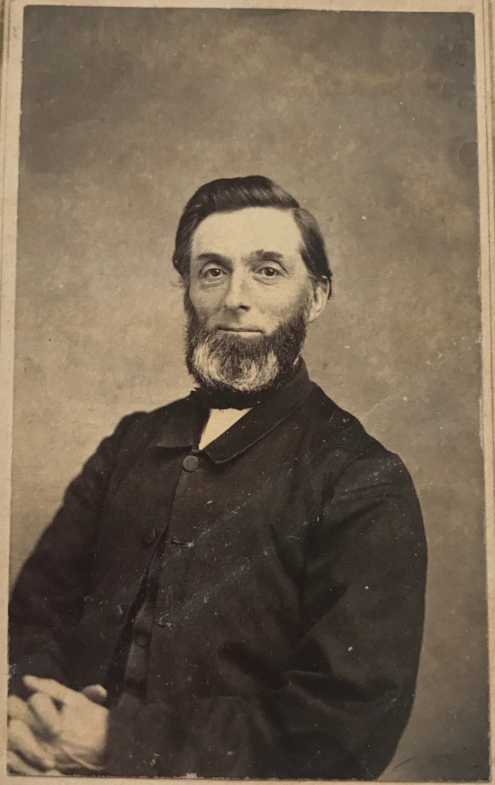 Lincoln look-alike, G. W. Clark studio, Ionia, Michigan, circa 1865