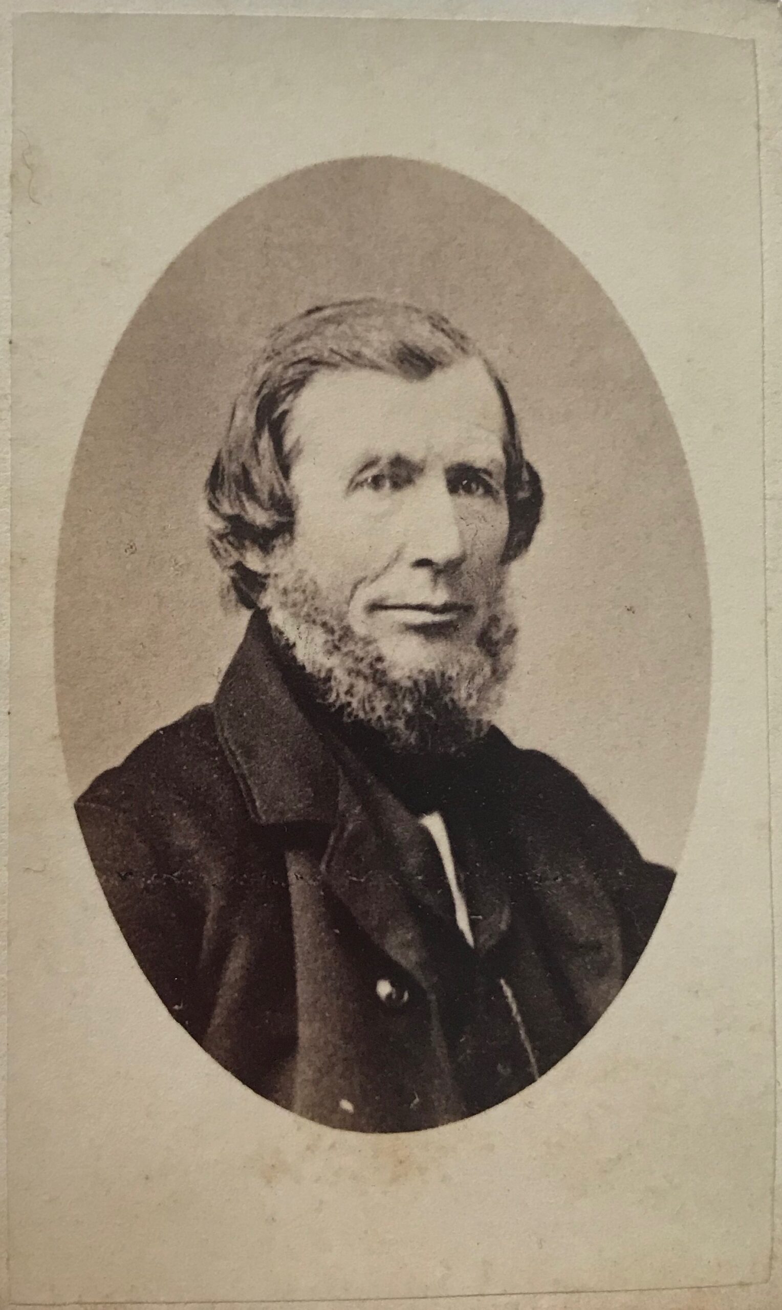 Lincoln look-alike, no name, no place