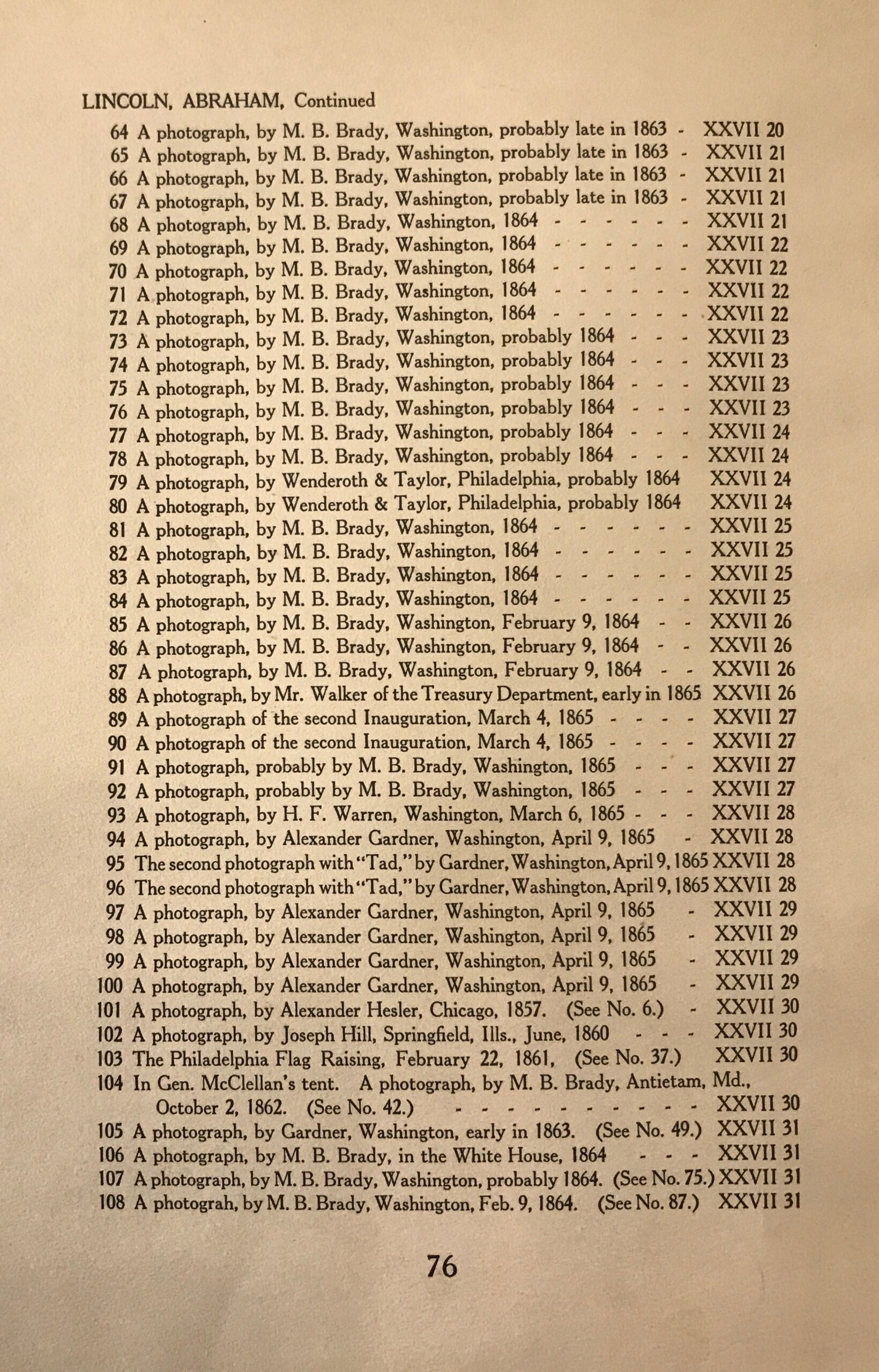 Meserve, Introduction volume to the 28-album folio set, 1915 (title page). New York Public Library