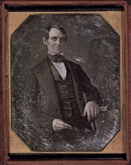 Nicholas H. Shepherd, Abraham Lincoln Congressman-elect, Springfield, 1846 (O-1). Library of Congress