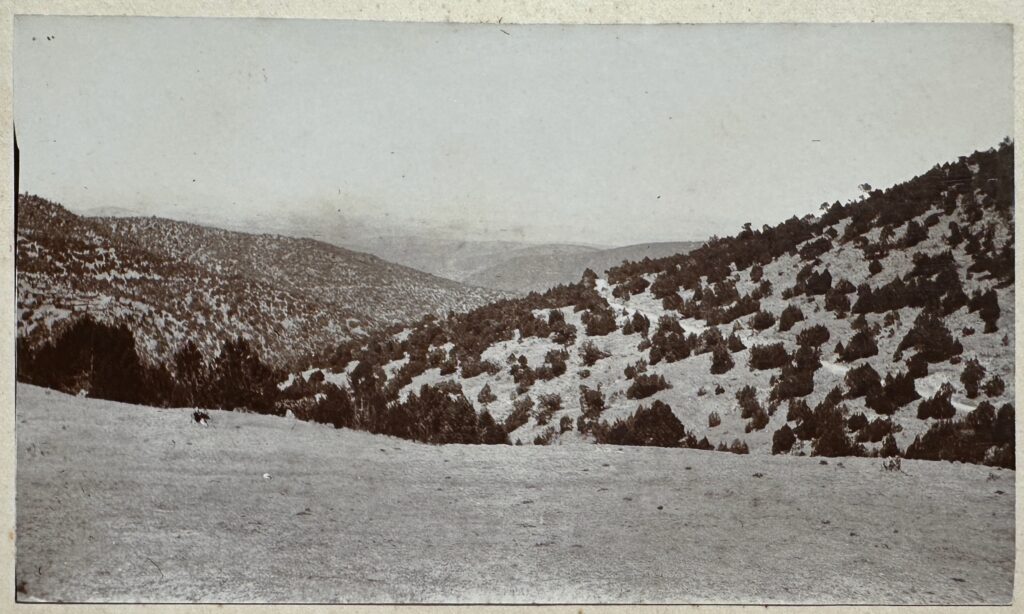Head of the Pass to Dire Daoua (annotazione manoscritta d'epoca)