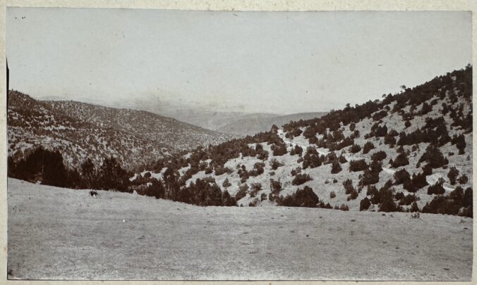 Head of the Pass to Dire Daoua (annotazione manoscritta d'epoca)