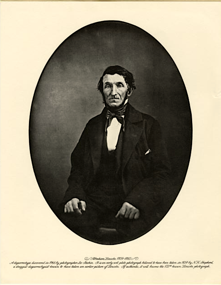 Leo Stashin's full-plate daguerreotype, the 1966-1968 disputed Lincoln identification