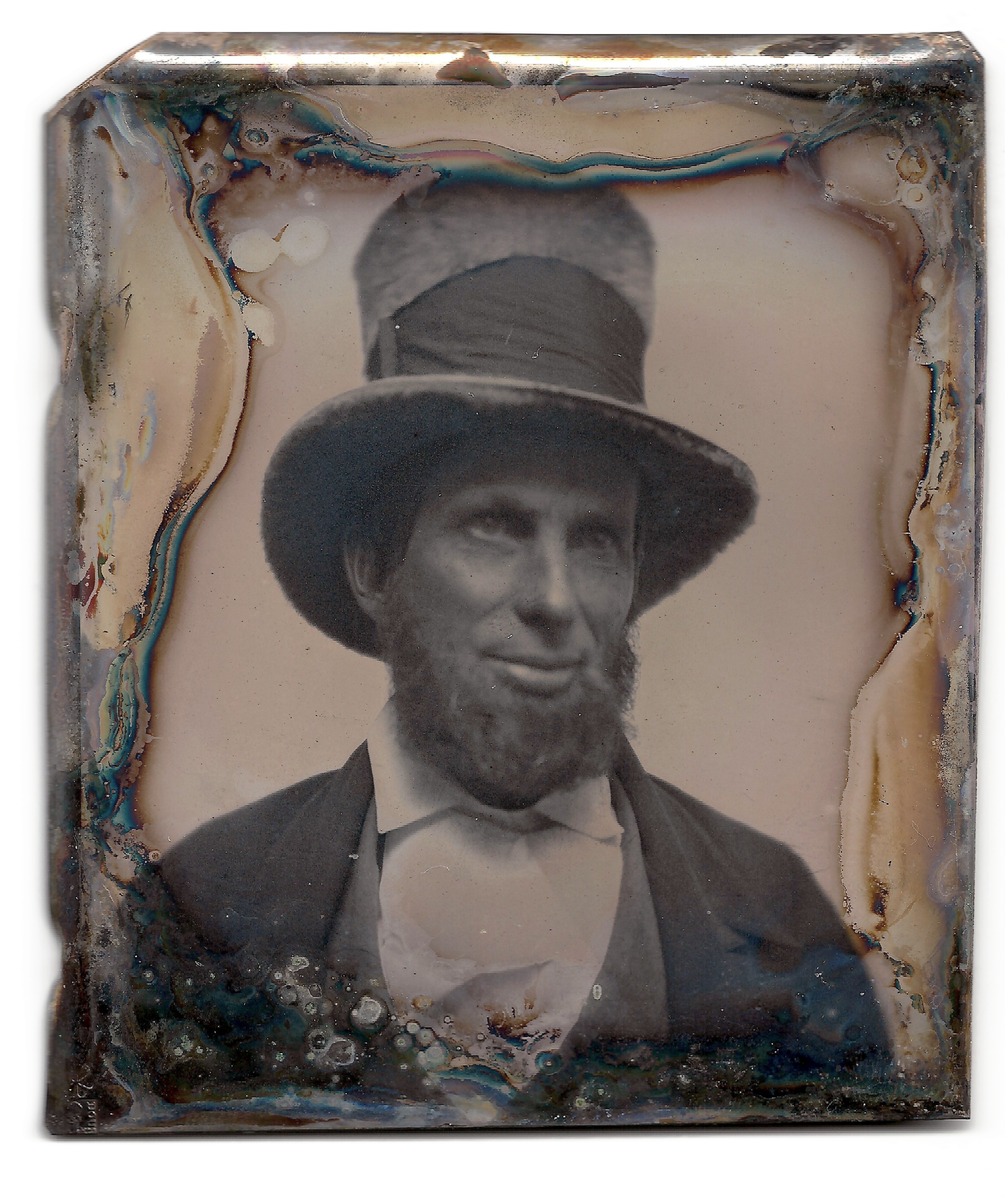 The subject daguerreotype (detail, high-definition)