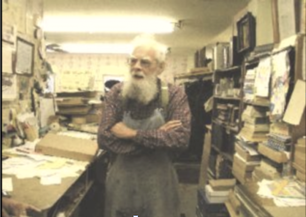Wayne Morrison, local historian of Clyde