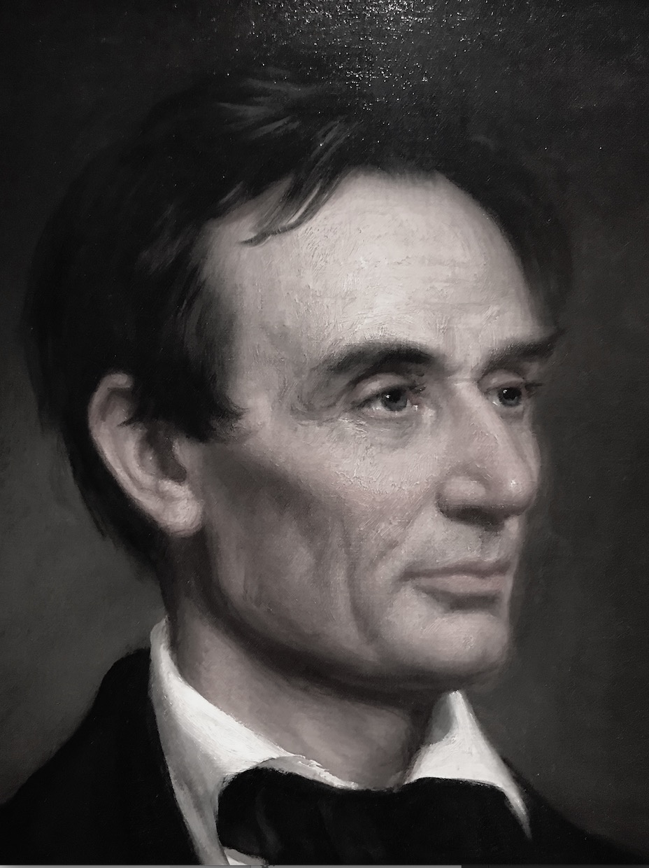 Healy portrait, oil on canvas, November 1861 — hangs at the National Gallery of Art, Washington