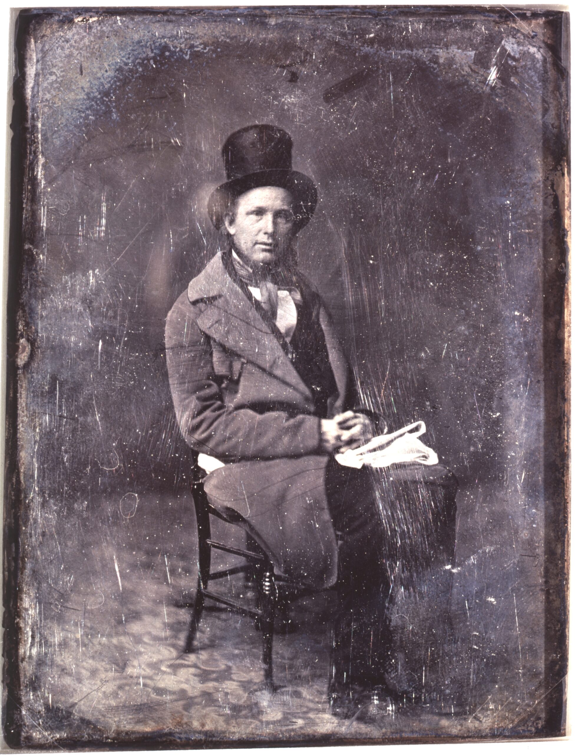 Mathew Brady, Horace Greeley, dagherrotipo, 1850 circa (Biblioteca del Congresso)