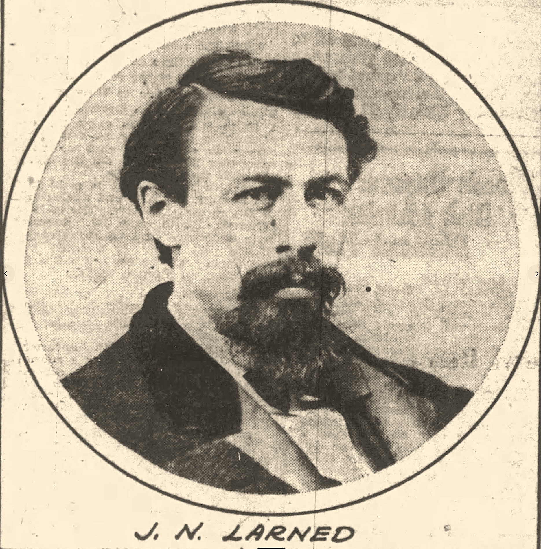 Josephus Nelson Larned, dipendente del Buffalo Express