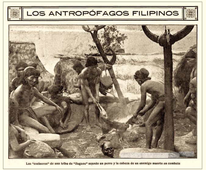 Stessa scena riportata nella rivista Mundo Gráfico, Madrid, 1914 (IV, 140)