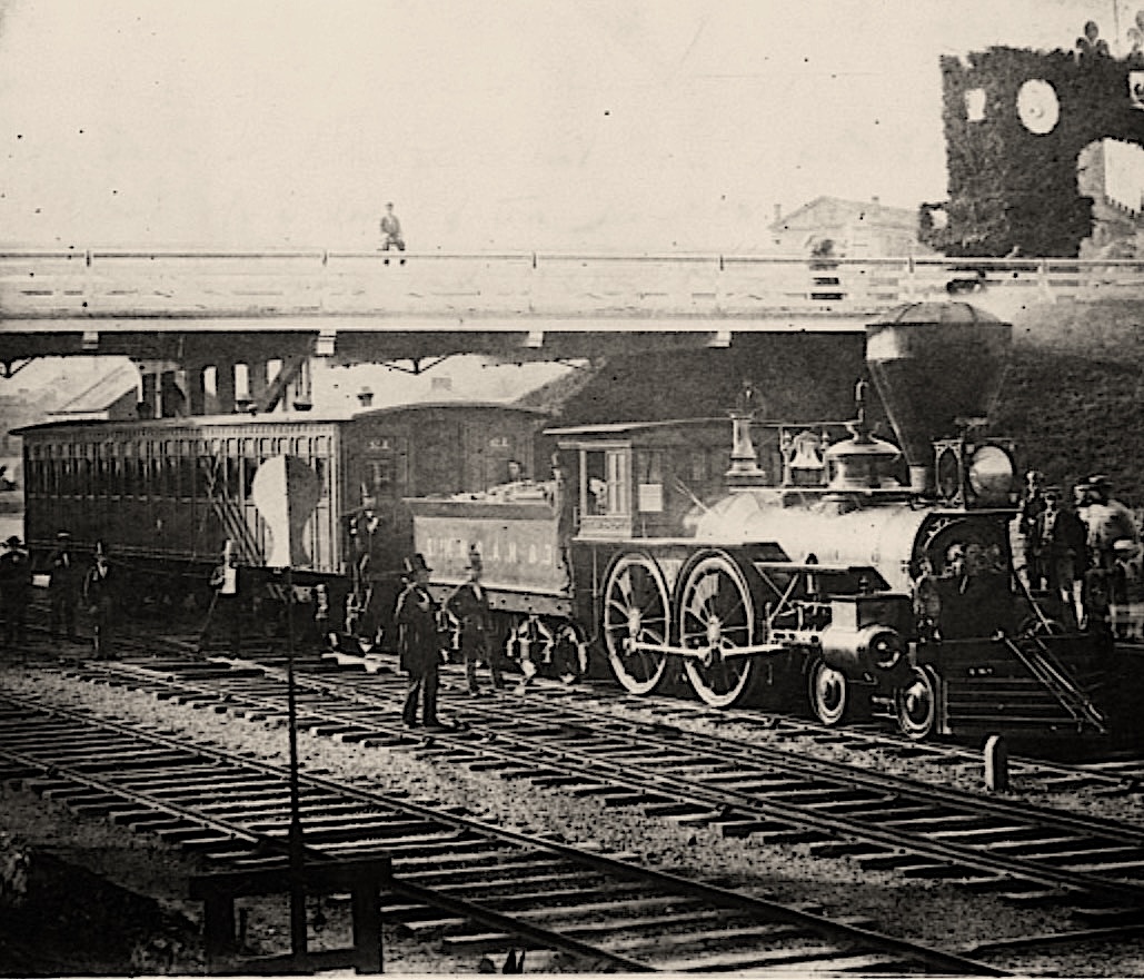 Il treno era stato adattato sul modello del viaggio in treno del Principe di Galles in Canada, avvenuto alcuni mesi prima nel 1860