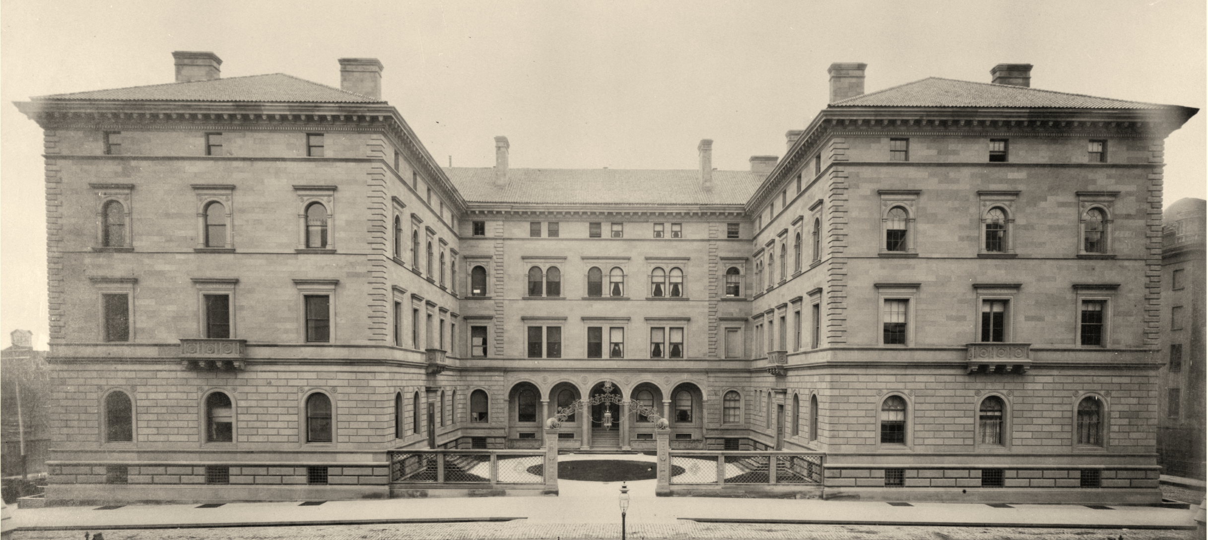 Casa di Henry Villard, 451-457 Madison Avenue, New York, 1884 (Biblioteca del Congresso)