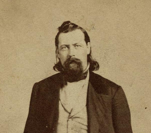 Ward Hill Lamon, carte-de-visite, ca. 1861